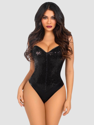 Leg Avenue Body 2786 sequins noir L