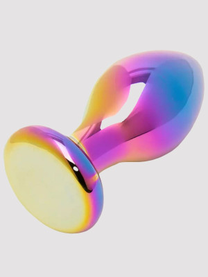 Lovehoney Plug anal iridescent Sensual Glass medium