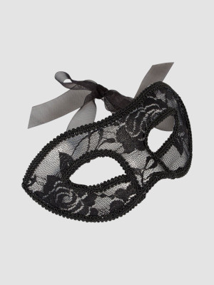 Cottelli Collection Masque en Dentelle Noire