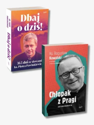 PAKIET 2024 Dbaj o dziś + Chłopak z Pragi. ks. Piotr Pawlukiewicz