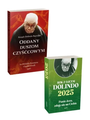 PAKIET 2024 Oddany duszom czyśćcowym + Rok z ojcem Dolindo 2025 kalendarz. ks. Dolindo Ruotolo