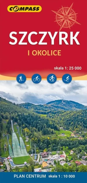 Szczyrk i okolice Mapa. praca zbiorowa