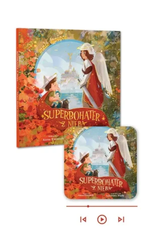 Superbohater z nieba - książka papierowa + audiobook w aplikacji Esprit Audio. Święty Michał Archanioł. Anna Kuczmik