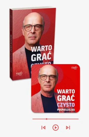 Warto grać czysto - książka papierowa + audiobook w aplikacji Esprit Audio. Jan Pospieszalski