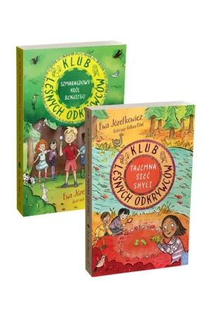 PAKIET ESPRIT KIDS Klub Leśnych Odkrywców: Szmaragdowy Król Benjiego + Tajemna Sieć Shyli. Ewa Józefkowicz