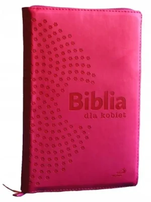 Biblia dla kobiet – suwak – malinowa. Biblia Paulistów