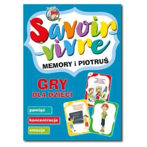 Savoir-Vivre Memory i Piotruś. Gry dla dzieci. s. M. Franciszka Marchałek CSL