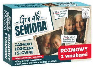 Gra dla seniora. Rozmowy z wnukami. praca zbiorowa