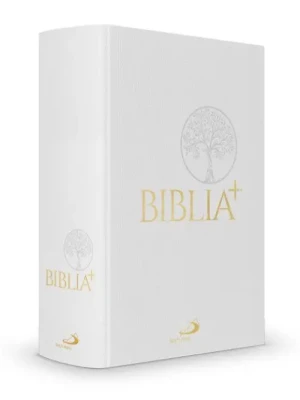 Biblia Plus - białe płótno. Biblia Paulistów