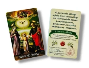 Karta św. Józef.