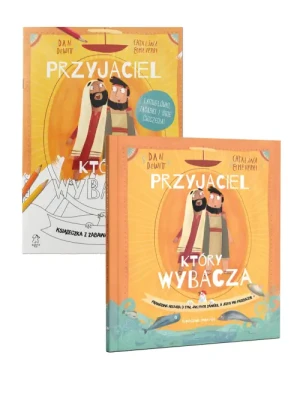 PAKIET Przyjaciel, który wybacza + Przyjaciel, który wybacza. Książeczka z zabawami i kolorowanka. Dan DeWitt