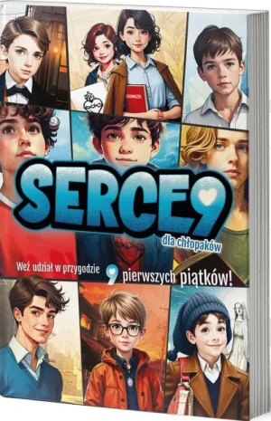 Serce9 dla chłopaków /oprawa miękka/ 2026. Adrian Pakuła