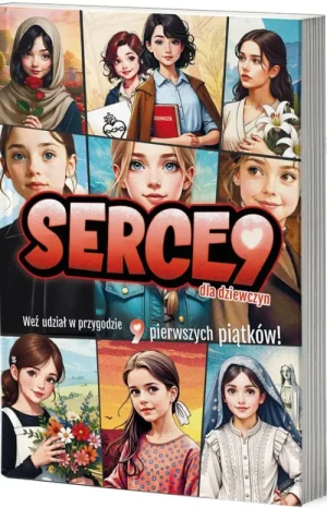 Serce9 dla dziewczyn /miękka oprawa/ 2026. Adrian Pakuła