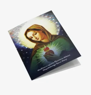 Modlitwa Elżbiety Kindelmann o wylanie Płomienia miłości Niepokalanego Serca Maryi - OBRAZEK.