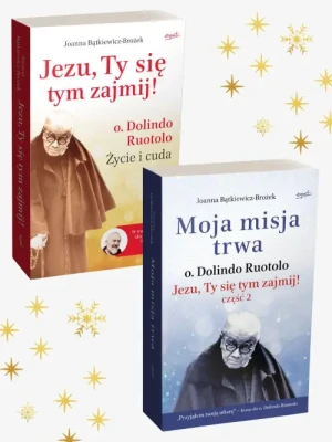 Pakiet 2 książek Jezu, Ty się tym zajmij! + Moja misja trwa. Joanna Bątkiewicz-Brożek