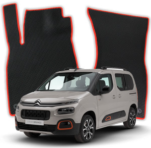 OMEVO EVA Dywaniki do Citroën Berlingo 7-osobowy K9 3 gen KombiVan Long (2018-2026)