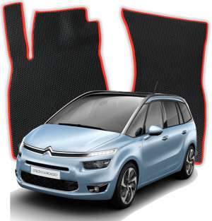 OMEVO EVA Dywaniki do Citroën C4 Picasso 5-osobowy 2 gen Minivan (2013-2020)