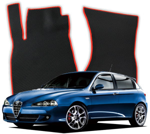 OMEVO EVA Dywaniki do Alfa Romeo 147 1 gen Hatchback 5 drzwi (2000-2010)