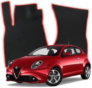 OMEVO EVA Dywaniki do Alfa Romeo Mito 1 gen Hatchback 3 drzwi (2008-2018)