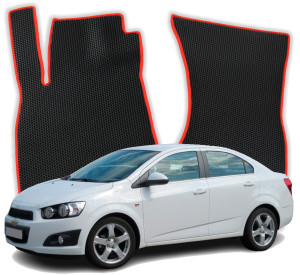 OMEVO EVA Dywaniki do Chevrolet Aveo T300 3 gen Sedan 5 drzwi (2011-2022)