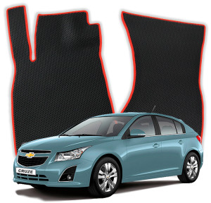 OMEVO EVA Dywaniki do Chevrolet Cruze 1 gen Hatchback 5 drzwi (2008-2017)