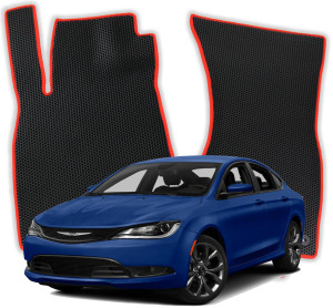 OMEVO EVA Dywaniki do Chrysler 200 C 2 gen Sedan (2014-2017)