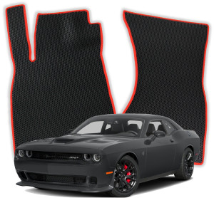 OMEVO EVA Dywaniki do Dodge Challenger SRT Hellcat 1 gen Coupe (2008-2023)