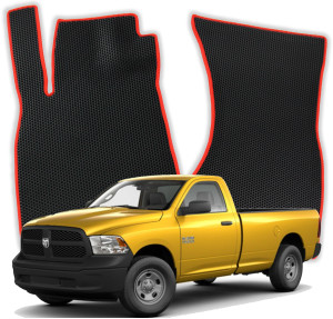 OMEVO EVA Dywaniki do Dodge Ram Regular Cab 4 gen Pick-up 2 drzwi (2009-2019)