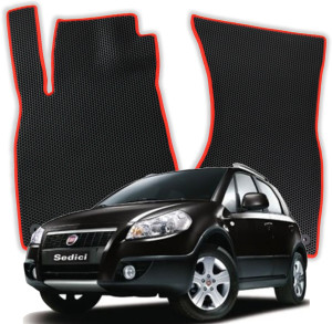 OMEVO EVA Dywaniki do Fiat Sedici 1 gen SUV (2005-2014)