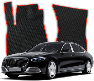 OMEVO EVA Dywaniki do Maybach S klasa 5-osobowy W223 7 gen Sedan Long (2020-2023)