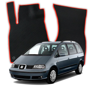 OMEVO EVA Dywaniki do Seat Alhambra 7-osobowy 1 gen Minivan (1996-2010)