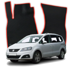 OMEVO EVA Dywaniki do Seat Alhambra 7-osobowy 2 gen Minivan (2010-2020)