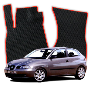 OMEVO EVA Dywaniki do Seat Ibiza 6L 3 gen Hatchback 3 drzwi (2002-2008)