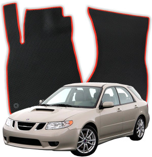 OMEVO EVA Dywaniki do Saab 9-2X 1 gen Kombi (2004-2006)