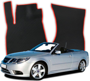 OMEVO EVA Dywaniki do Saab 9-3 2 gen Cabrio (2002-2011)