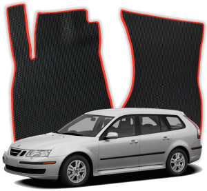 OMEVO EVA Dywaniki do Saab 9-3 2 gen Kombi (2002-2011)