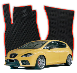 OMEVO EVA Dywaniki do Seat Leon FR 1P 2 gen Hatchback 5 drzwi (2005-2012)