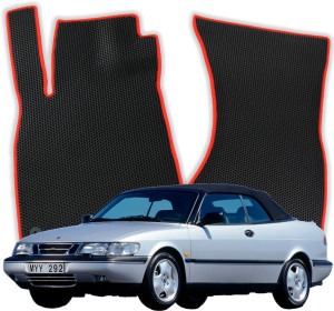 OMEVO EVA Dywaniki do Saab 900 2 gen Cabrio (1994-1998)
