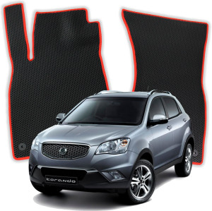 OMEVO EVA Dywaniki do SsangYong/KGM Korando 3 gen SUV (2010-2019)