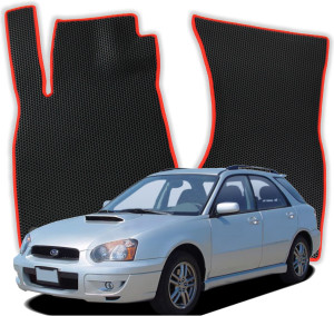OMEVO EVA Dywaniki do Subaru Impreza GG 2 gen Kombi (2000-2007)