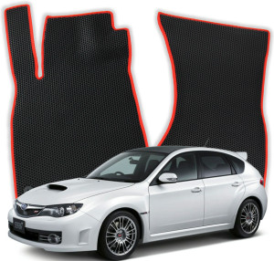 OMEVO EVA Dywaniki do Subaru Impreza GH 3 gen Hatchback 5 drzwi (2007-2011)