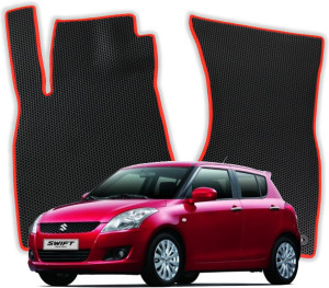 OMEVO EVA Dywaniki do Suzuki Swift 5 gen Hatchback 5 drzwi (2010-2017)
