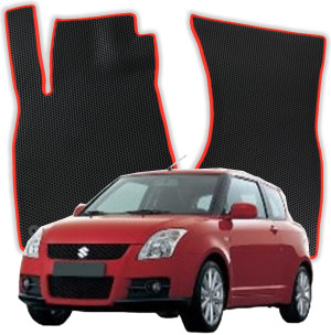 OMEVO EVA Dywaniki do Suzuki Swift RS 4 gen Hatchback 3 drzwi (2004-2010)