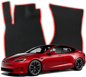 OMEVO EVA Dywaniki do Tesla Model S S PLAID  1 gen Sedan (2021-2025)