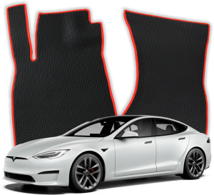 OMEVO EVA Dywaniki do Tesla Model S S85 1 gen Liftback (2012-2025)