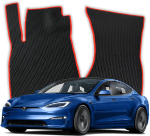 OMEVO EVA Dywaniki do Tesla Model S S85D 1 gen Liftback (2012-2025)