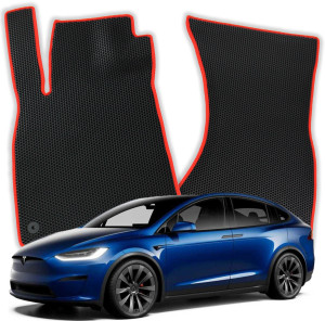 OMEVO EVA Dywaniki do Tesla Model X Long Range 7-osobowy po 2022 1 gen SUV (2015-2026)