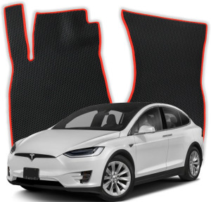 OMEVO EVA Dywaniki do Tesla Model X Long Range Plus 5-osobowy od 2022 1 gen SUV (2020-2025)