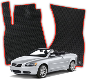 OMEVO EVA Dywaniki do Volvo C70 2 gen Cabrio (2005-2013)