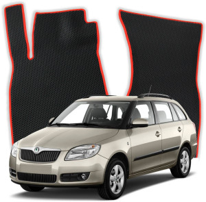 OMEVO EVA Dywaniki do Škoda Fabia 5J 2 gen Kombi (2007-2014)
